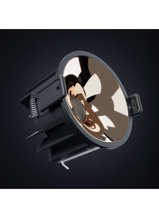 Nortek LED COB Downlight 18W a high-efficiency lighting fixture designed for indoor domestic use. This specific model features a Chip-on-Board (COB) LED, which typically provides a more concentrated and intense light beam compared to standard LED panels. - Image 5